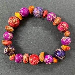 Handcrafted Beaded Bracelet *Warmth and Abundance*